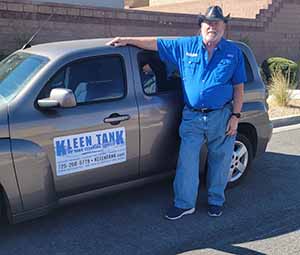 Kleen Tank of Las Vegas, an Authorized Kleen Tank Dealer. Give us a call at 725-260-5779.